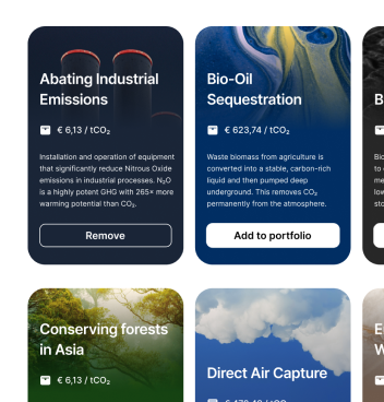 Select your carbon neutral shipping rewards for your freight forwarder loyalty program